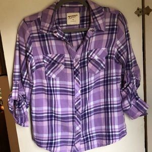 Flannel buttons down